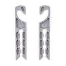 Auto Air Vent Cell Phone Holder Stand Earphone Key Hanger Universal Sliver