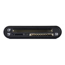 3 in 1 USB3.0 Card Reader, Flash Drive USB/ Micro USB TF/SD Card Camera Reader Adapter and Micro USB OTG Adapter for iPad/ MAC/ PC/ Android Phones Black