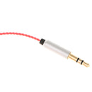1.2m Upgrade Cable For Audio Technica ATH M50x M40x M70x Headphone Red