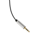 Upgrade Extension Cable Lead for AKG Y40 Y45 Y50 Y55 On-Ear Headphones Tangle-Free Premium Earpiece Replacement Audio Cord (3.5mm Male to 2.5mm Male) 1.2m Black
