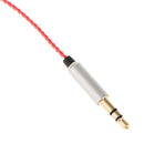 Upgrade Extension Cable Lead for AKG Y40 Y45 Y50 Y55 On-Ear Headphones Tangle-Free Premium Earpiece Red