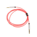 Upgrade Extension Cable Lead for AKG Y40 Y45 Y50 Y55 On-Ear Headphones Tangle-Free Premium Earpiece Red