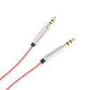 Upgrade Extension Cable Lead for AKG Y40 Y45 Y50 Y55 On-Ear Headphones Tangle-Free Premium Earpiece Red