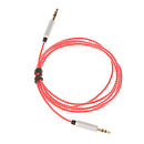 Upgrade Extension Cable Lead for AKG Y40 Y45 Y50 Y55 On-Ear Headphones Tangle-Free Premium Earpiece Red