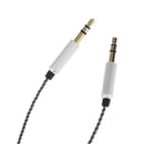 Upgrade Extension Cable Lead for Audio-technica ATH-MSR7 SR5BT AR5 RE700 On-Ear Headphones Tangle-Free Premium Earpiece Replacement Audio Cord (3.5mm Male to 2.5mm Male) 1.2m Black
