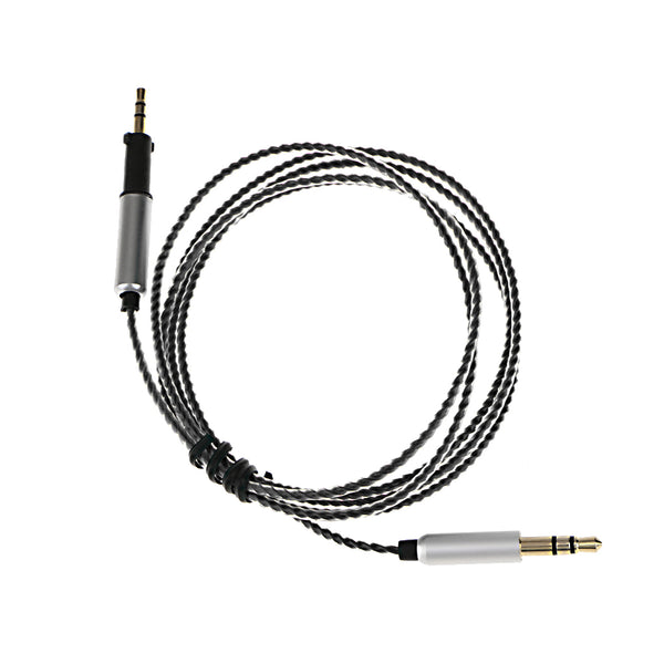 1.2m New Replacement Audio Upgrade Cable for AKG K450 K451 K452 K480 Q460 Headphones Black