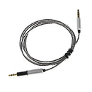 1.2m New Replacement Audio Upgrade Cable for AKG K450 K451 K452 K480 Q460 Headphones Black