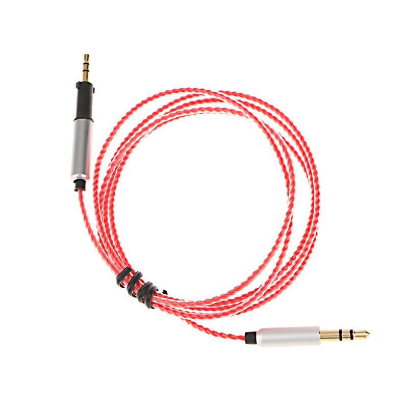 1.2m New Replacement Audio Upgrade Cable for AKG K450 K451 K452 K480 Q460 Headphones Red