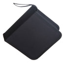 Portable 40 Disc DVD VCD DJ Storage Album Bag Hard Box Storage Case CD Carrying Case with Handle Strap Black