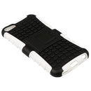Heavy Duty Defender Hard Plastic Silicone Cover Impact Hybrid With Kick-Stand For Apple iPod Touch 5 6th Generation Phone Cases White