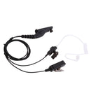 2Pin Acoustic Tube Headset / Earpiece K Connector with Micophone For Kenwood Motorola XPR6550/XPR6500 Radio Walkie Talkie Talkabout
