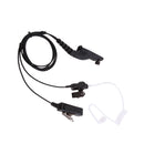 2Pin Acoustic Tube Headset / Earpiece K Connector with Micophone For Kenwood Motorola XPR6550/XPR6500 Radio Walkie Talkie Talkabout