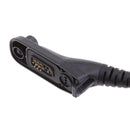 For Motorola APX DP DGP XiR XPR Series Remote Speaker Microphone with 3.5mm Audio Jack, Coiled Cord & Swivel Clip