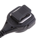For Motorola APX DP DGP XiR XPR Series Remote Speaker Microphone with 3.5mm Audio Jack, Coiled Cord & Swivel Clip