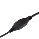 Flexible Throat Mic Microphone Covert Acoustic Tube Earpiece Headset With Finger PTT for Kenwood Baofeng Quansheng,PuXing,Wouxun,WEIERWEI Two Way Radio Walkie Talkie 2pin Type