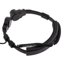 Flexible Throat Mic Microphone Covert Acoustic Tube Earpiece Headset With Finger PTT for Kenwood Baofeng Quansheng,PuXing,Wouxun,WEIERWEI Two Way Radio Walkie Talkie 2pin Type