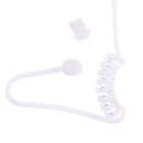 Flexible Throat Mic Microphone Covert Acoustic Tube Earpiece Headset With Finger PTT for Kenwood Baofeng Quansheng,PuXing,Wouxun,WEIERWEI Two Way Radio Walkie Talkie 2pin Type