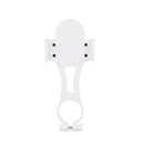 Universal Karaoke Cell Phone Clip Holder Handheld Wireless Microphones Mic Stand for iPhone Samsung White