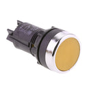 Replacement Momentary DPST Red Round Push Button Switch 300V 5A Yellow Sign