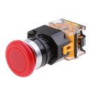 LA38-11M Momentary Self-Reset Flush Push Button Switch 1 NC N/C 22mm