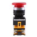 LA38-11M Momentary Self-Reset Flush Push Button Switch 1 NC N/C 22mm