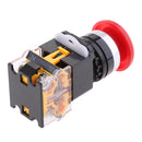 LA38-11M Momentary Self-Reset Flush Push Button Switch 1 NC N/C 22mm