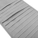 Soft Auto Car Sun Visor Organizer Case Holder 12 Pcs CD DVD Players Storage Pocket Sunshade Pouch Wallet Bag Grey