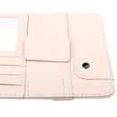 Car Sun Visor Organizer, Multi-function 7pcs CD DVD Holder Disc PU Leather Pen Storage Case Sunglasses Organizer Sun Visor Sunshade Sleeve Wallet Clips Cover Beige