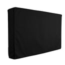 Outdoor TV Cover, Durable Weatherproof Protector, Designed for 55'' - 58'' LCD, LED and Plasma Screen TV with Remote Controller Pocket, Fits Most Stands and Standard Wall Mounts(Black)