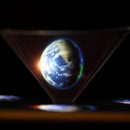 3D Holographic Hologram Video Play Display Projector Pyramid Prism Stand For Smasung iPhone HUAWEI 3.5''-5.5'' Cell Phones