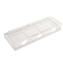 Home-Mounted 86 Type Switching Power Supply Panel,Waterproof Socket Flip Waterproof Enclosure Box 3 Holes