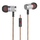 KZ EDR2 3.5mm In-Ear Earphones Bass Stereo Headphones Headset Earbuds For iPhone Samsung MP3 PC Gaming (Silver) (With Mic)