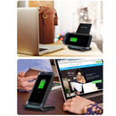 Wireless Charger PowerPort Qi Wireless Charging Stand Dock for Galaxy Note 5,S7/S7 edge/S6/S6 edge/S6 edge+, Nexus 4/5/6/7, Nokia Lumia 920,Optimus Vu2, HTC 8X/Droid DNA and More