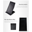 Wireless Charger PowerPort Qi Wireless Charging Stand Dock for Galaxy Note 5,S7/S7 edge/S6/S6 edge/S6 edge+, Nexus 4/5/6/7, Nokia Lumia 920,Optimus Vu2, HTC 8X/Droid DNA and More