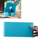 13'' Socket Cable Storage Box Wire Management Children Safety Organizer Blue