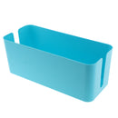 13'' Socket Cable Storage Box Wire Management Children Safety Organizer Blue