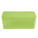 Cable Management Box Cord Organize 13''Cover Conceal Hide Wire Plug Green