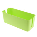 Cable Management Box Cord Organize 13''Cover Conceal Hide Wire Plug Green