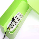 Cable Management Box Cord Organize 13''Cover Conceal Hide Wire Plug Green