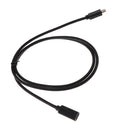 USB Type C Cable, 10Gbps USB 3.1 Type C Male to Female Extension Cable For Nintendo Switch, Macbook & More Black 100cm