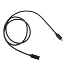 USB Type C Cable, 10Gbps USB 3.1 Type C Male to Female Extension Cable For Nintendo Switch, Macbook & More Black 100cm