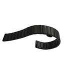Stainless Steel Watch Bracelet Strap Double Lock Solid Band 18mm black
