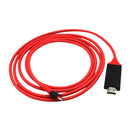 4k*2k Plug And Play USB3.1 Type-C to HDMI Adapter Cable HDMI 1.4 for Type-c Interface Equipments