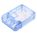 Acrylic Case Enclosure Good Heat Dissipationfor for Raspberry Pi3 Model Blue