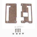PC Protective Case with Screws and Nuts DIY for Raspberry Pi Zero Black