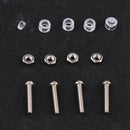 PC Protective Case with Screws and Nuts DIY for Raspberry Pi Zero Black