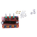 TPA3116D2 2x50W+100W Channel Digital Power Audio Sereo Amplifier Board, DC 12-24V Car Stereo AMP Module for Audio System DIY Speakers with Volume Knob; Heatsink