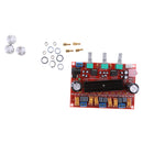 TPA3116D2 2x50W+100W Channel Digital Power Audio Sereo Amplifier Board, DC 12-24V Car Stereo AMP Module for Audio System DIY Speakers with Volume Knob; Heatsink