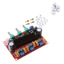 TPA3116D2 2x50W+100W Channel Digital Power Audio Sereo Amplifier Board, DC 12-24V Car Stereo AMP Module for Audio System DIY Speakers with Volume Knob; Heatsink