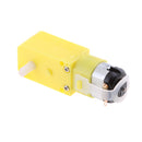 Plastic Tire Wheel with DC 3V 5V 6v Gear Motor For Robot Intelligent Car Robot